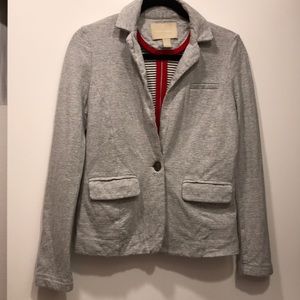 Banana Republic Solid  Blazer Cotton Jacket